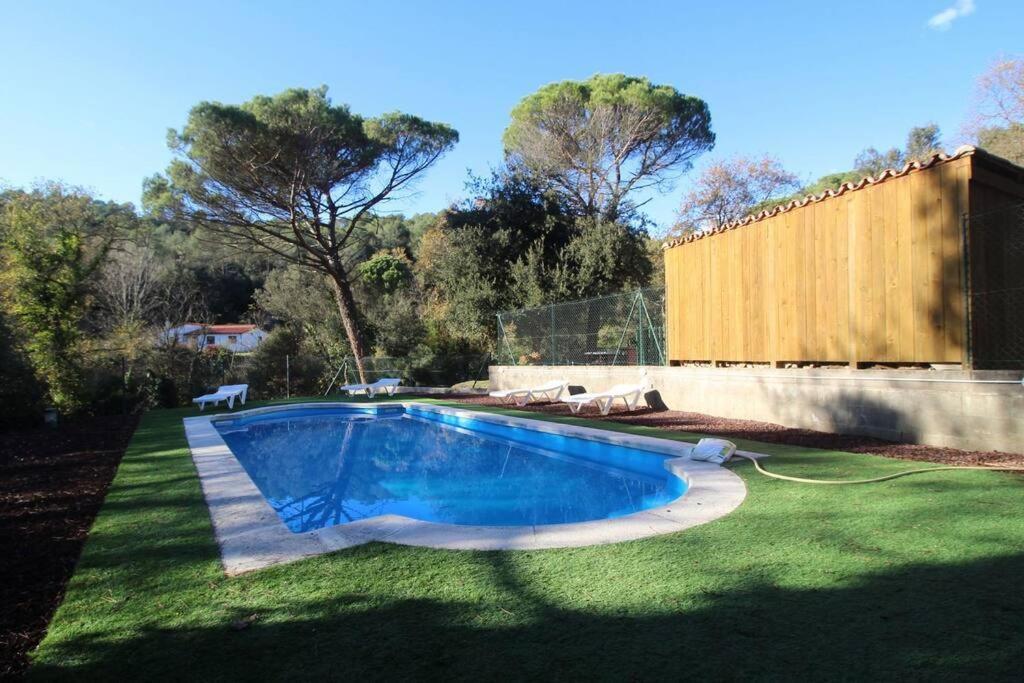 Casa Con Piscina Cerca De Girona Exterior foto