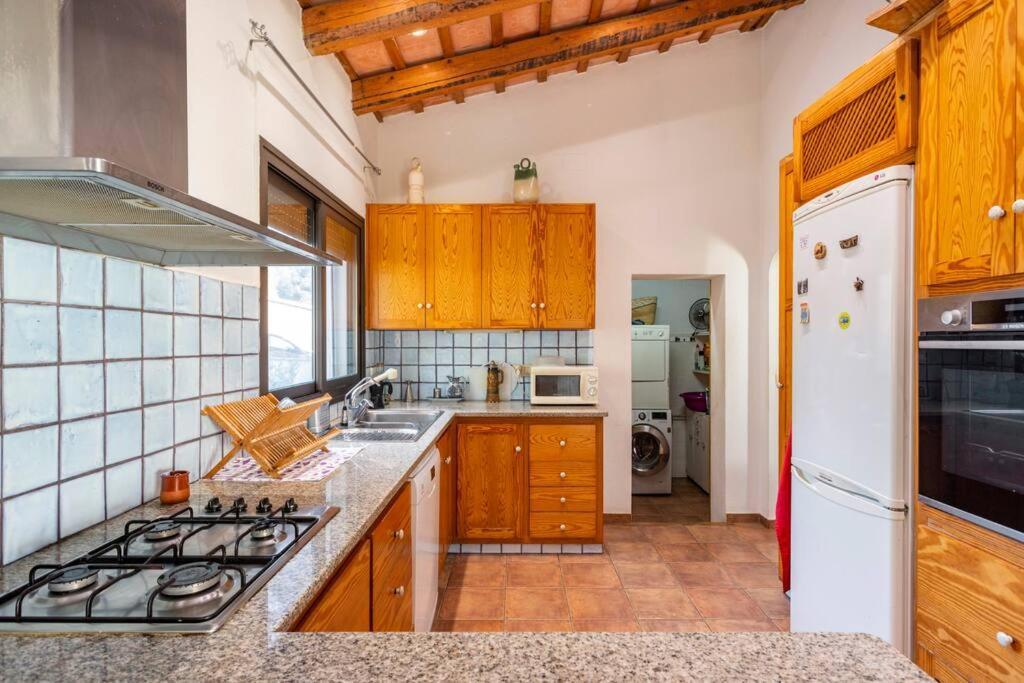 Casa Con Piscina Cerca De Girona Exterior foto